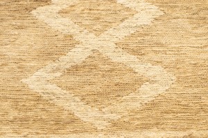 Cream Braided Style Jute Sumak 5X7 Modern Rug