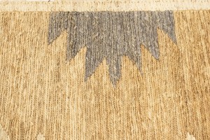 Cream Braided Style Jute Sumak 5X7 Modern Rug