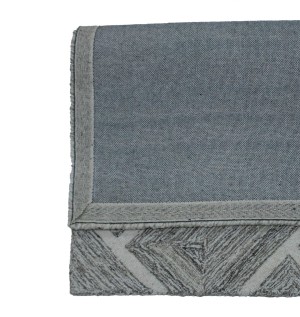Multicolored Geometric 2X3 Hand-Tufted Modern Rug