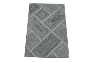 Multicolored Geometric 2X3 Hand-Tufted Modern Rug