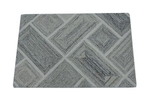 Multicolored Geometric 2X3 Hand-Tufted Modern Rug