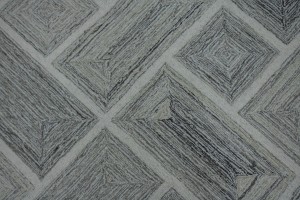 Multicolored Geometric 2X3 Hand-Tufted Modern Rug