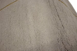 Beige Geometric Modern 4X4 Hand-Tufted Round Rug
