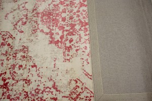 Distressed Red Bluff Floral 4X6 Hand-Loomed Modern Rug