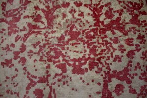 Distressed Red Bluff Floral 4X6 Hand-Loomed Modern Rug