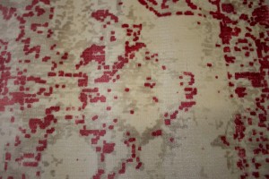 Distressed Red Bluff Floral 4X6 Hand-Loomed Modern Rug