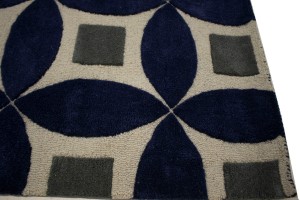 Geometric Modern 5X8 Hand-Tufted Rug