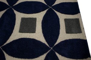 Geometric Modern 5X8 Hand-Tufted Rug