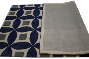 Geometric Modern 5X8 Hand-Tufted Rug