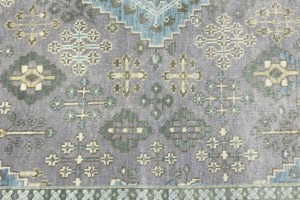 Taupe Tribal 6X9 Indo-Joshaghan Oriental Rug