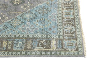 Taupe Tribal 6X9 Indo-Joshaghan Oriental Rug