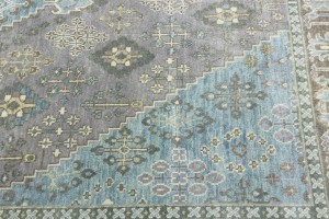 Taupe Tribal 6X9 Indo-Joshaghan Oriental Rug
