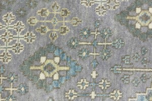Taupe Tribal 6X9 Indo-Joshaghan Oriental Rug