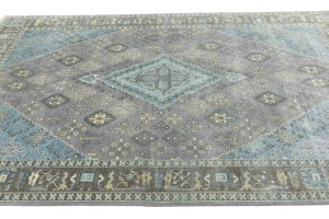 Taupe Tribal 6X9 Indo-Joshaghan Oriental Rug