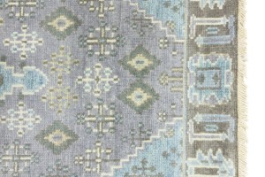 Taupe Tribal 3X8 Indo-Joshaghan Oriental Runner Rug