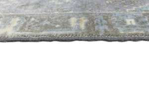 Taupe Tribal 3X8 Indo-Joshaghan Oriental Runner Rug