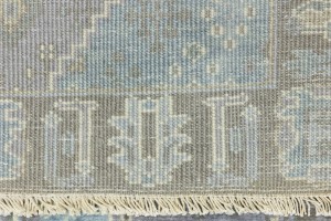 Taupe Tribal 3X8 Indo-Joshaghan Oriental Runner Rug