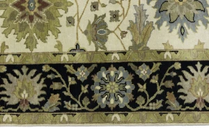 Cream Floral Osh Chobi 8X10 Peshawar Oriental Rug