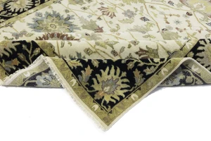 Cream Floral Osh Chobi 8X10 Peshawar Oriental Rug