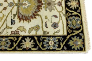 Cream Floral Osh Chobi 2'5X6 Peshawar Oriental Rug
