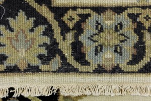 Cream Floral Osh Chobi 2'5X6 Peshawar Oriental Rug