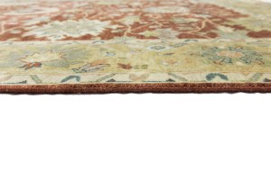 Rust Floral Osh Chobi 8X10 Peshawar Oriental Rug