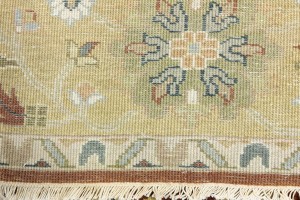 Rust Floral Osh Chobi 8X10 Peshawar Oriental Rug