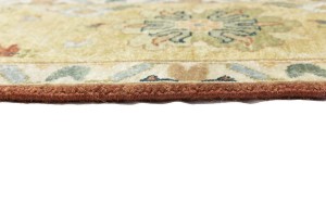 Rust Floral Osh Chobi 9X12 Peshawar Oriental Rug