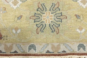Rust Floral Osh Chobi 9X12 Peshawar Oriental Rug