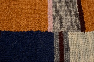 Multicolored Stripes 5X8 Hand-Tufted Modern Rug