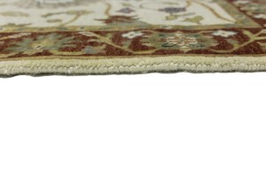 Cream Floral Osh Chobi 3X5 Peshawar Oriental Rug
