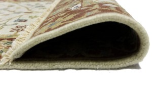 Cream Floral Osh Chobi 3X5 Peshawar Oriental Rug