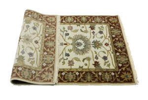Cream Floral Osh Chobi 3X5 Peshawar Oriental Rug