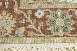 Cream Floral Osh Chobi 5X8 Peshawar Oriental Rug