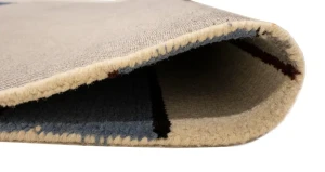 Multicolored Stripes 5X8 Hand-Tufted Modern Rug