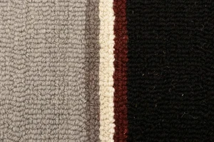 Multicolored Stripes 5X8 Hand-Tufted Modern Rug