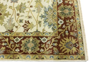 Cream Floral Osh Chobi 8X10 Peshawar Oriental Rug