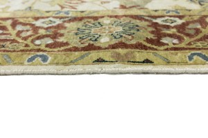 Cream Floral Osh Chobi 8X10 Peshawar Oriental Rug