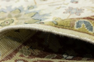 Cream Floral Osh Chobi 8X10 Peshawar Oriental Rug