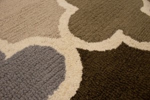 Multicolored Trellis 5X8 Hand-Tufted Modern Rug