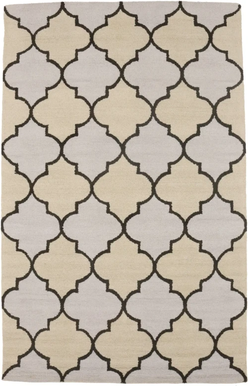 Multicolored Trellis 5X8 Hand-Tufted Modern Rug