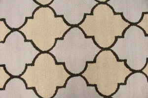 Multicolored Trellis 5X8 Hand-Tufted Modern Rug