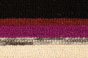 Multicolored Stripes 5X8 Hand-Tufted Modern Rug
