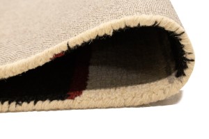 Multicolored Stripes 5X8 Hand-Tufted Modern Rug