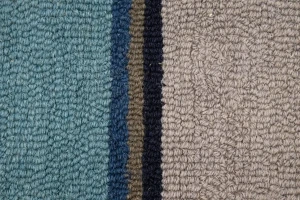 Multicolored Stripes 5X8 Hand-Tufted Modern Rug
