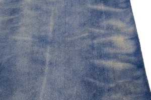 Blue Tie-Dye 5X8 Hand-Tufted Modern Rug