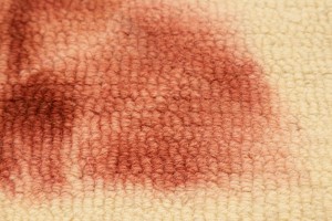 Rusty Red Cream Tie-Dye 5X8 Hand-Tufted Modern Rug