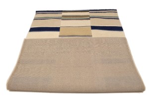 Multicolored Stripes 5X8 Hand-Tufted Modern Rug