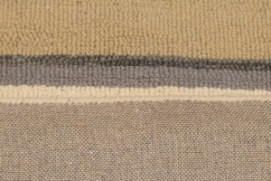 Multicolored Stripes 5X8 Hand-Tufted Modern Rug