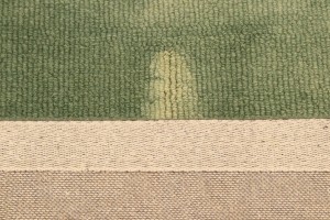 Hunter Green Tie-Dye 5X8 Hand-Tufted Modern Rug